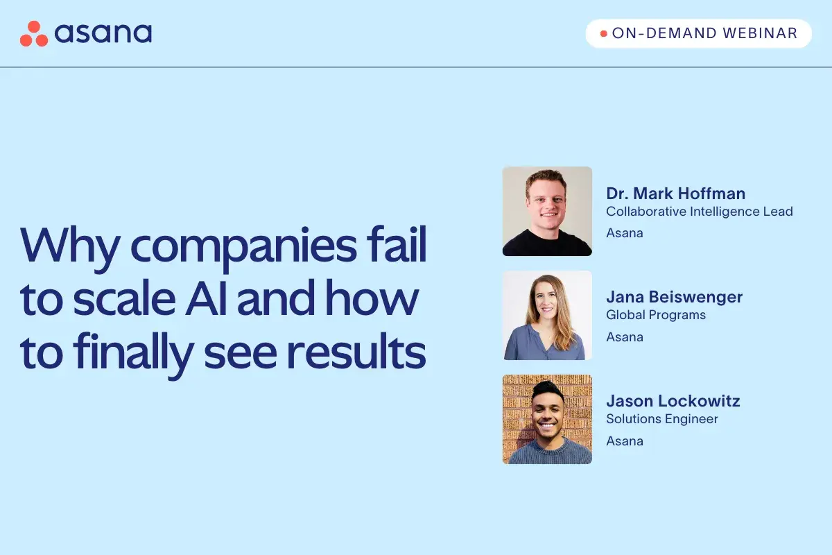 [Webinar] Why companies fail to scale AI and how to finally see results (June 11)