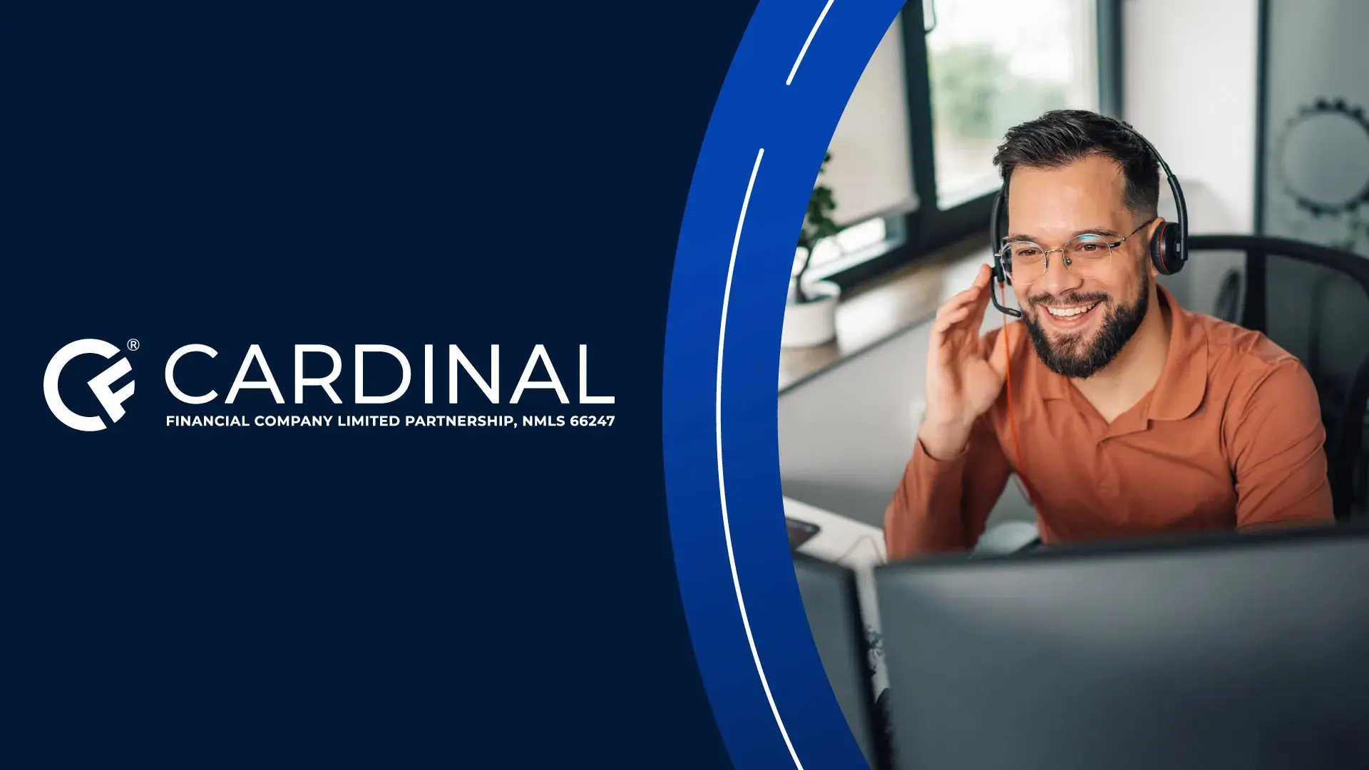 Asana Case Study - Cardinal Financial - Person on Phone