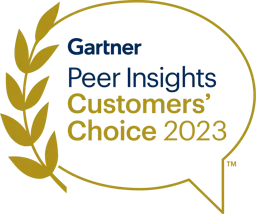 Gartner Peer Insights badge 2023