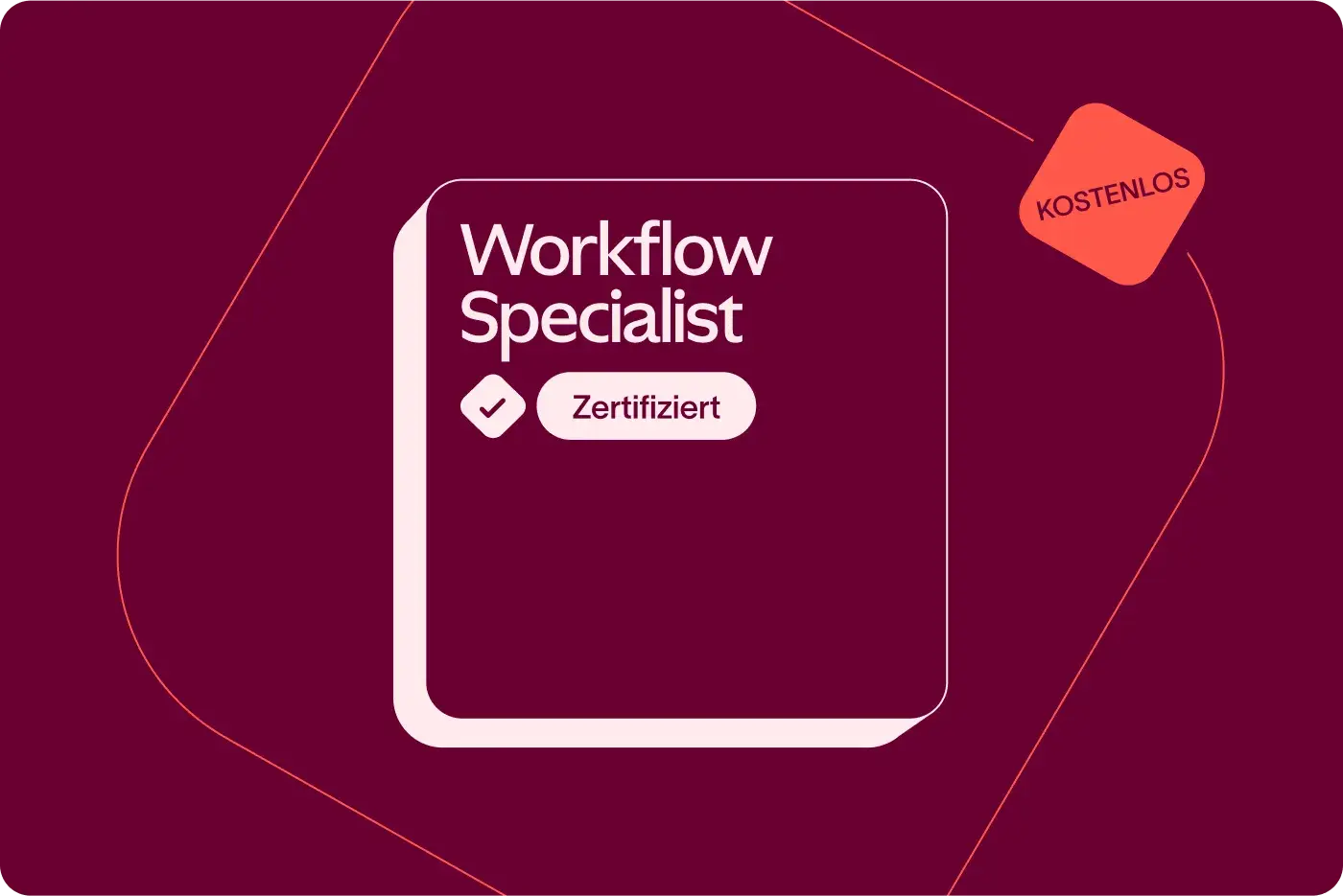 Workflow Specialist Certificate – Programmbild
