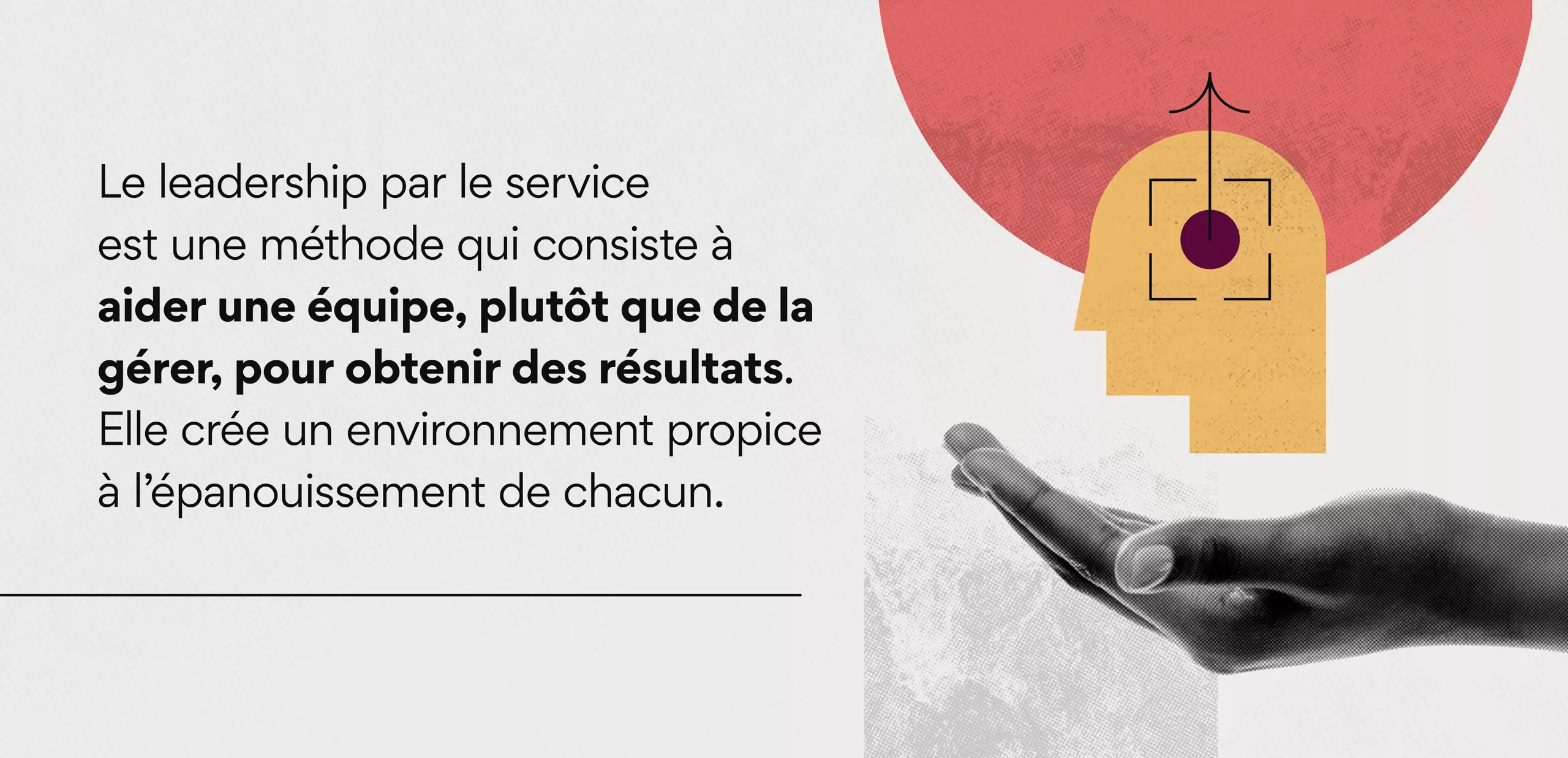 Présentation du leadership par le service