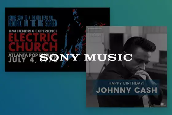 Sony Music – Kartenbild