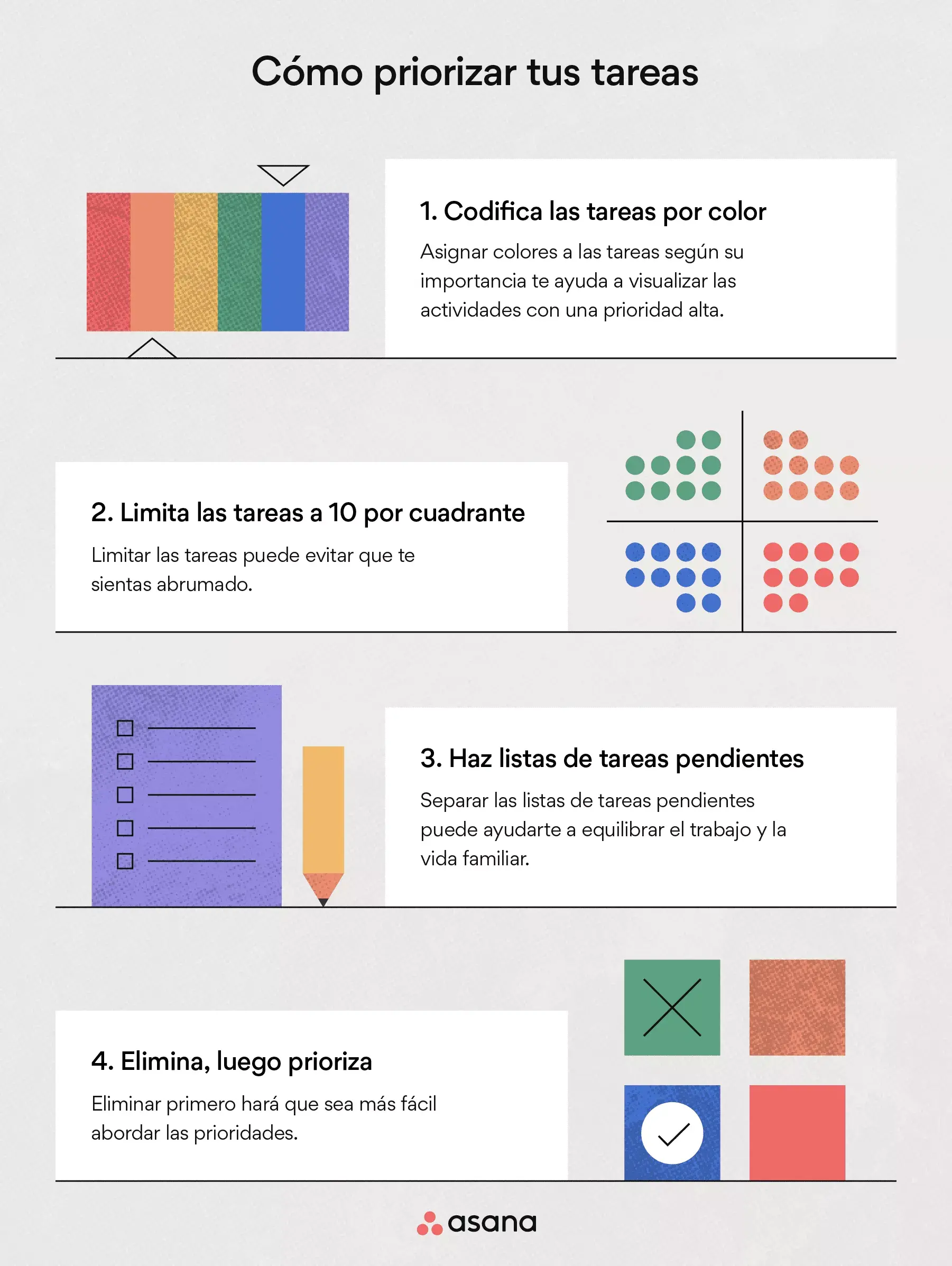 Consejos para priorizar tus tareas