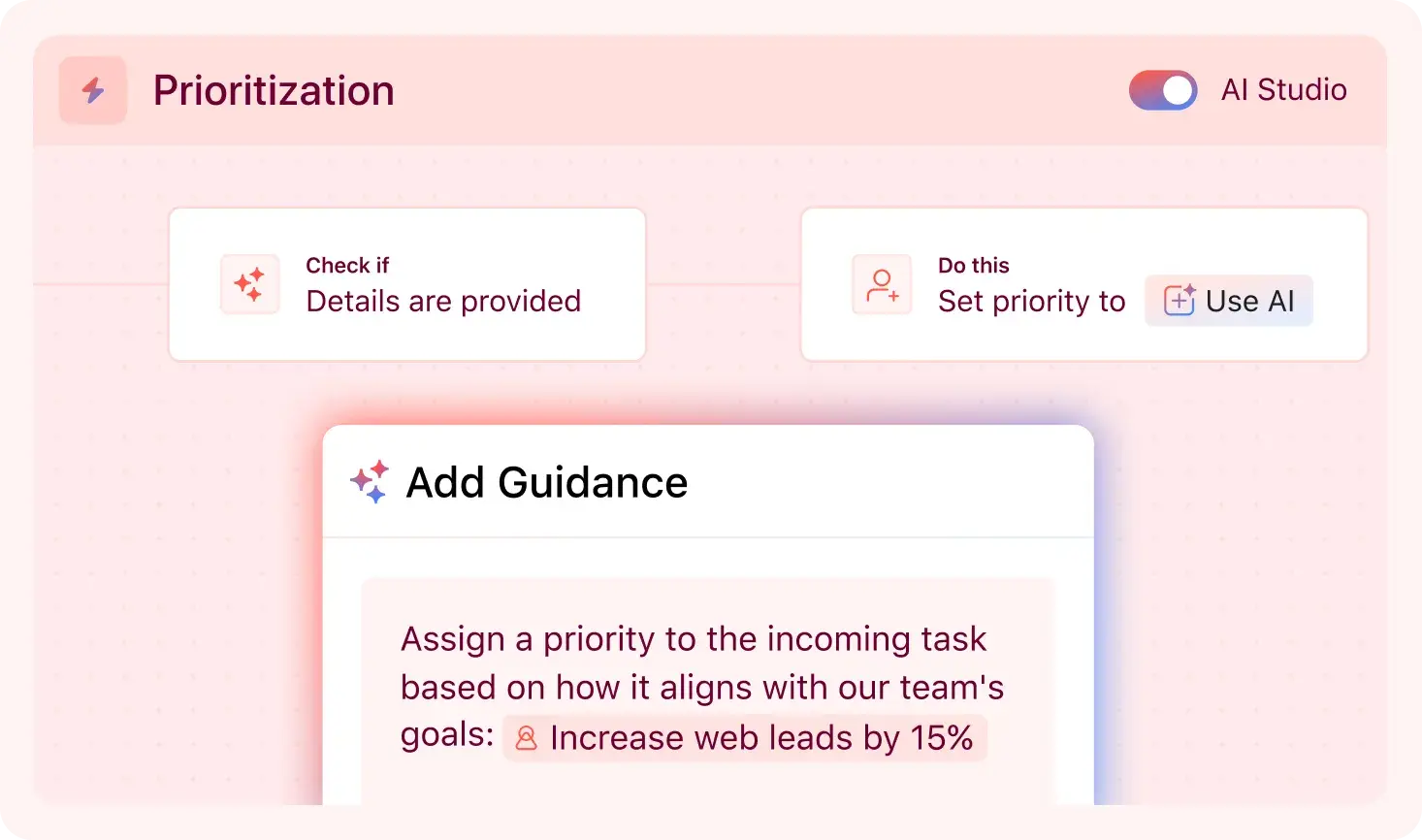 Let AI handle your teams' busywork