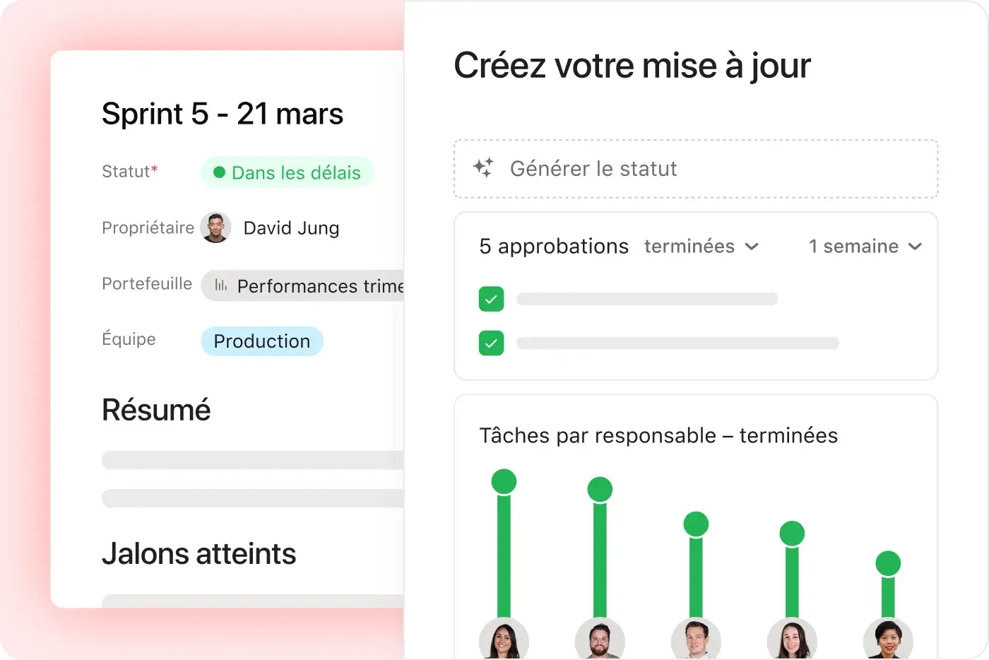 Icône Créez une mise à jour de statut