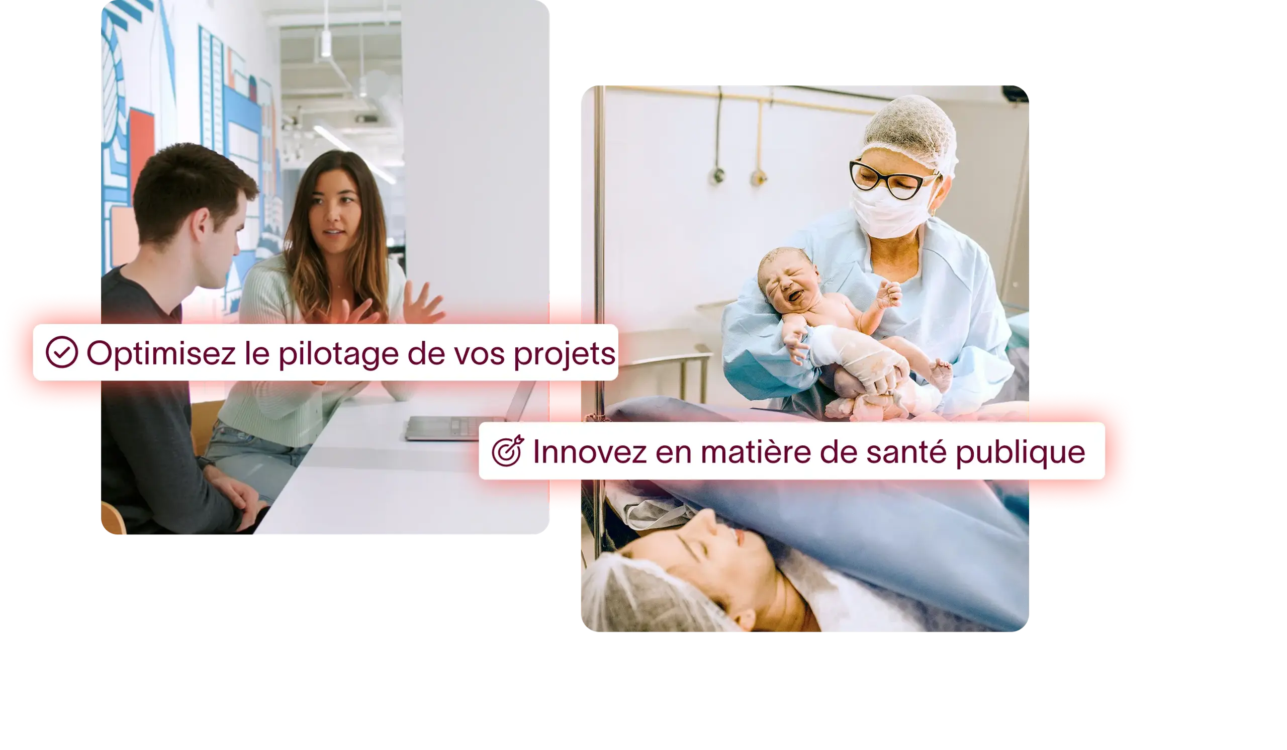 Image d’un bureau dans un hôpital 