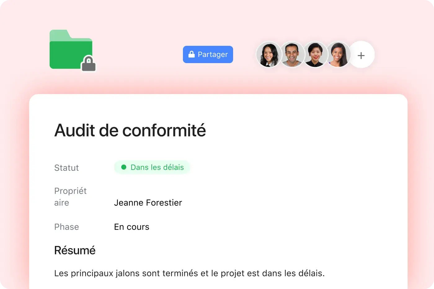 Icône Collaborez entre équipes