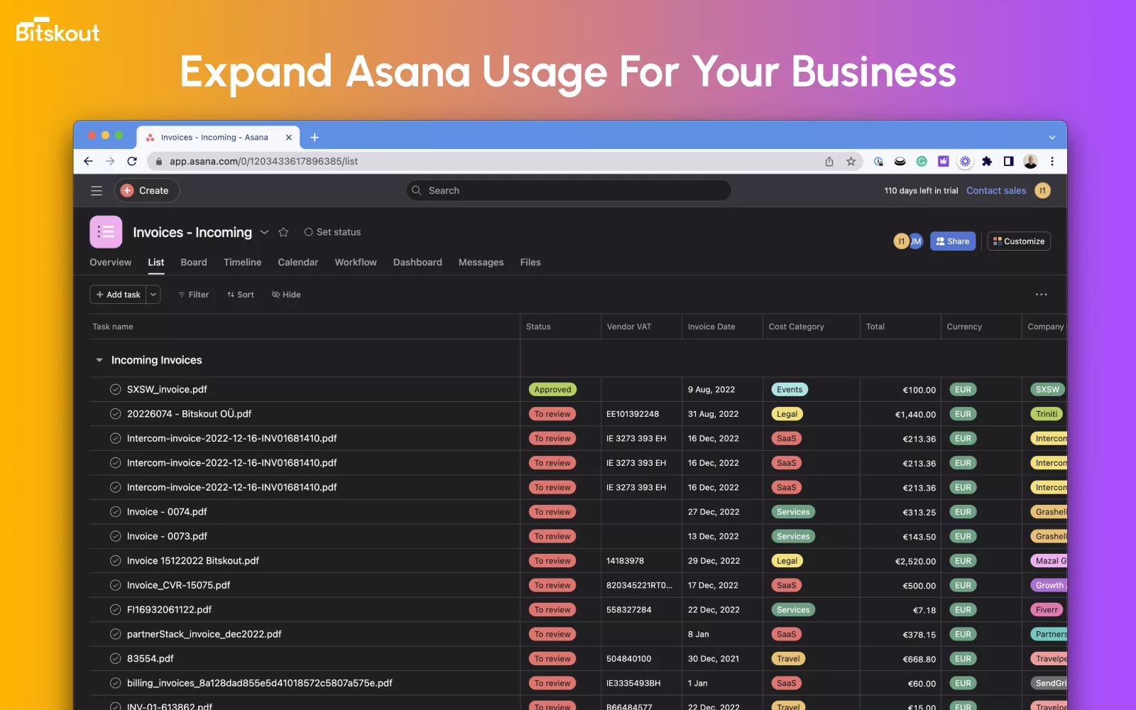 OneTrust + Asana • Asana