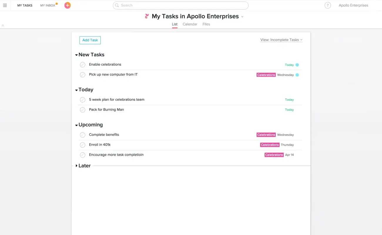 The phoenix on Asana: abstracted product UI