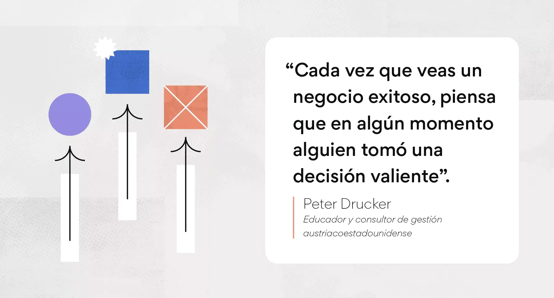 Cita de Peter Drucker