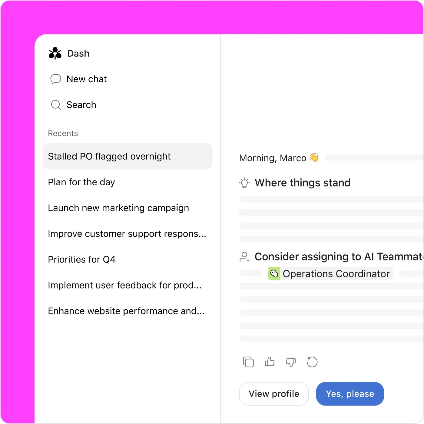 您的 AI 生產力助理 | Asana Dash • Asana