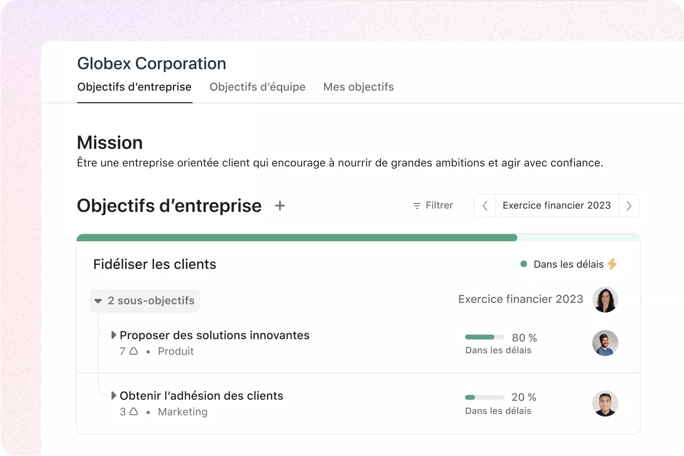 Icône Priorisez la stratégie