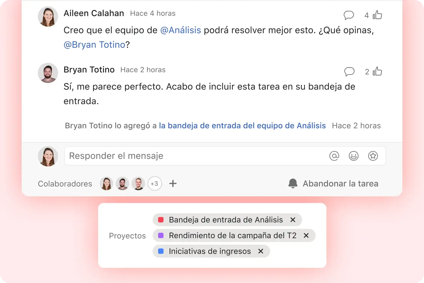 Ícono Colabora en un solo lugar