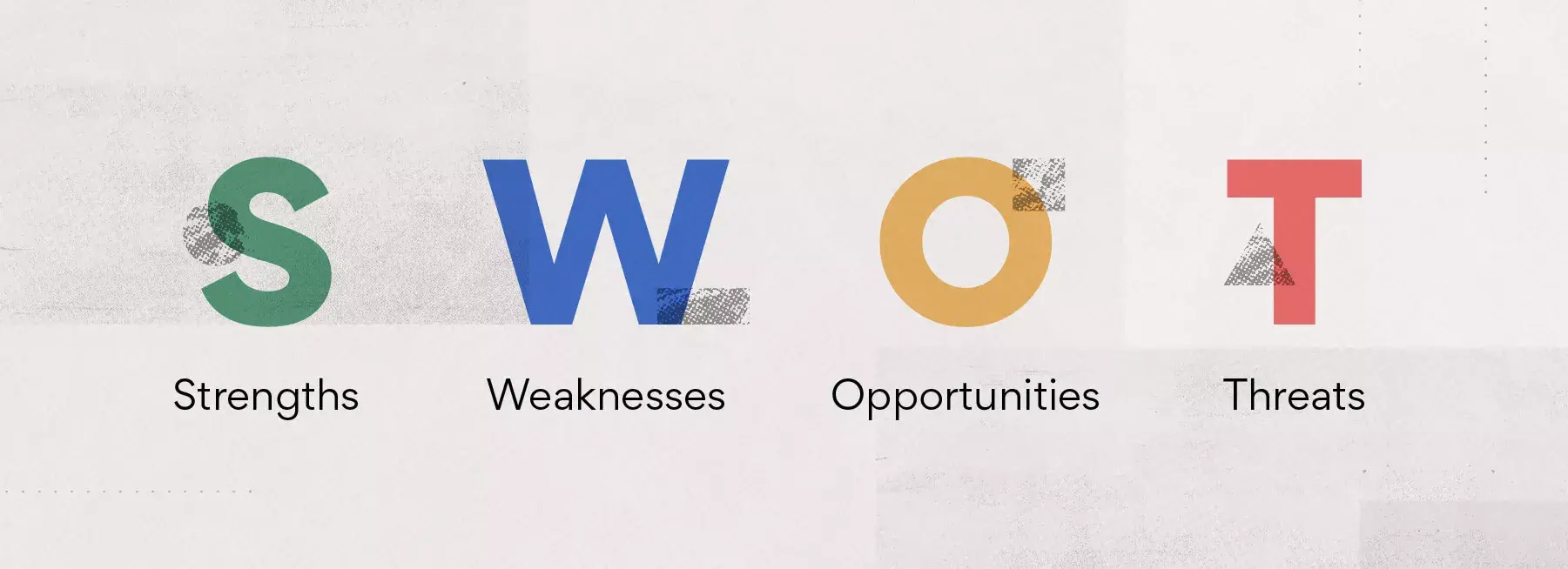 Strengths, weaknesses, opportunities, and threats