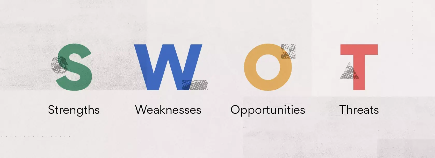 Strengths, weaknesses, opportunities, and threats