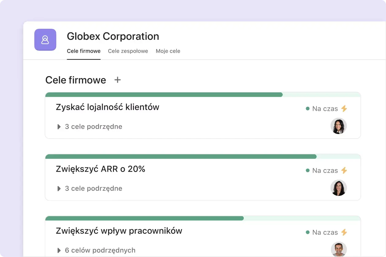 [Zespół] Operacyjny – przekształcaj cele biznesowe w wykonalne działania