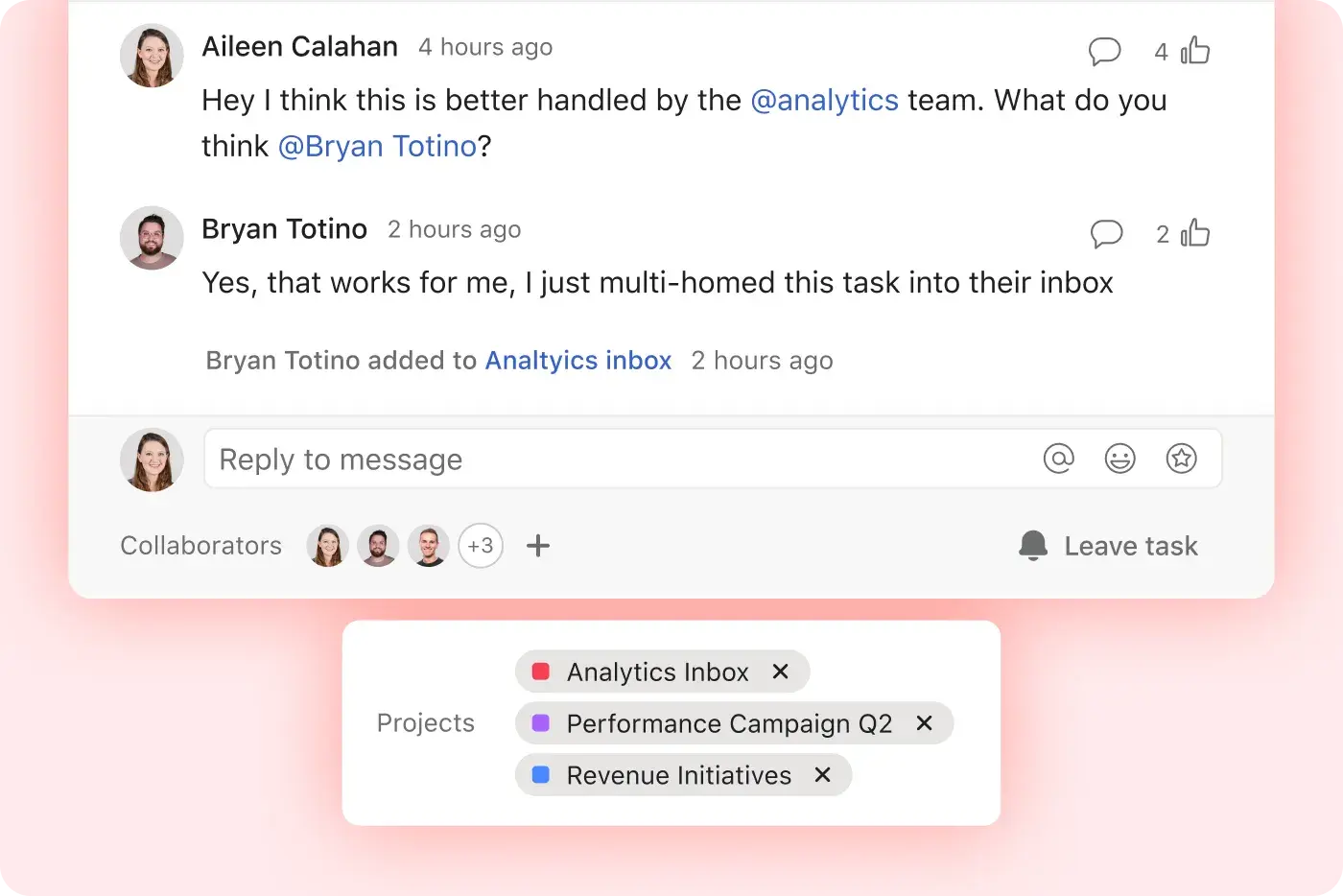 Collaborate in one place icon