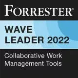 Logotipo da Forrester Wave Leader