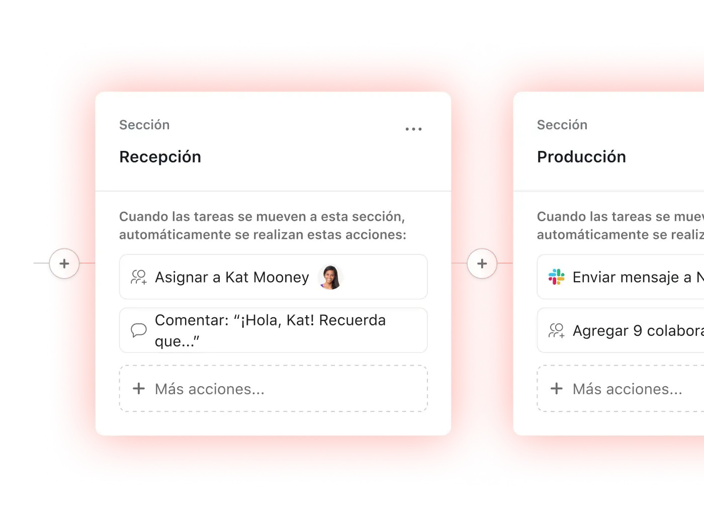 Mejora la coordinación con Asana 