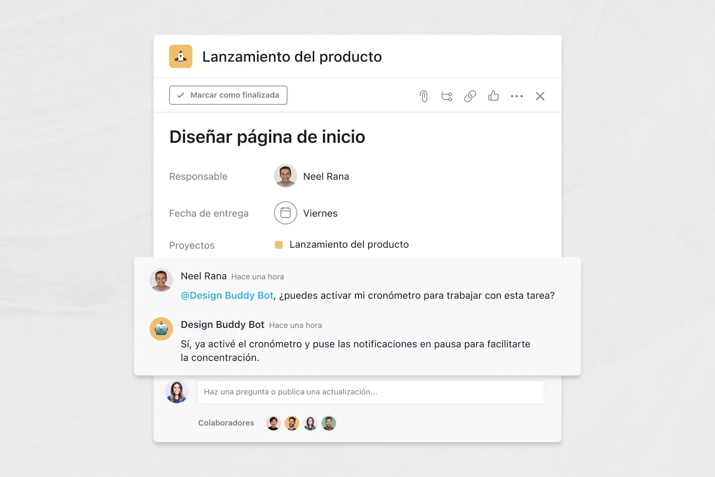 crear aplicaciones personalizadas en Asana