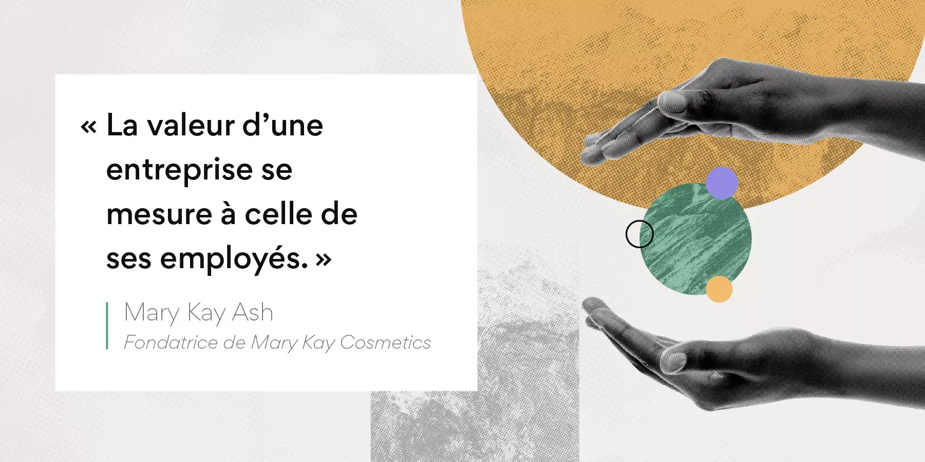 Citations motivantes sur le travail en équipe - Image de la citation de Mary Kay Ash