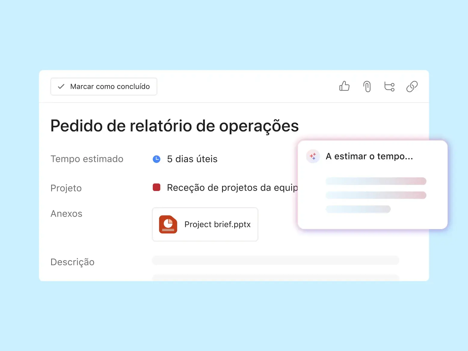 imagem de operações