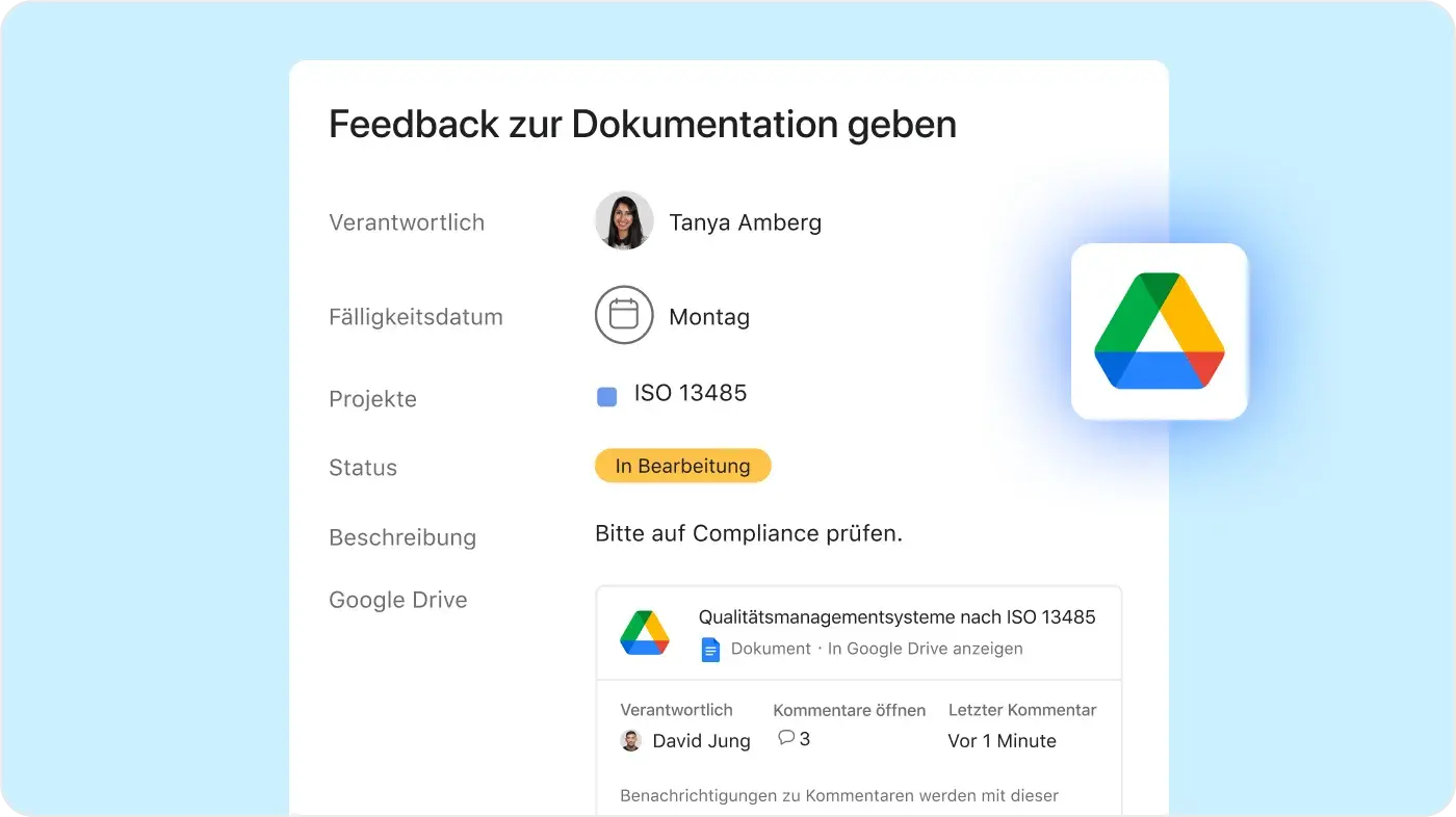 Nachverfolgung von Vorschriften und Compliance-Bild: Abstrakte Produkt-UI