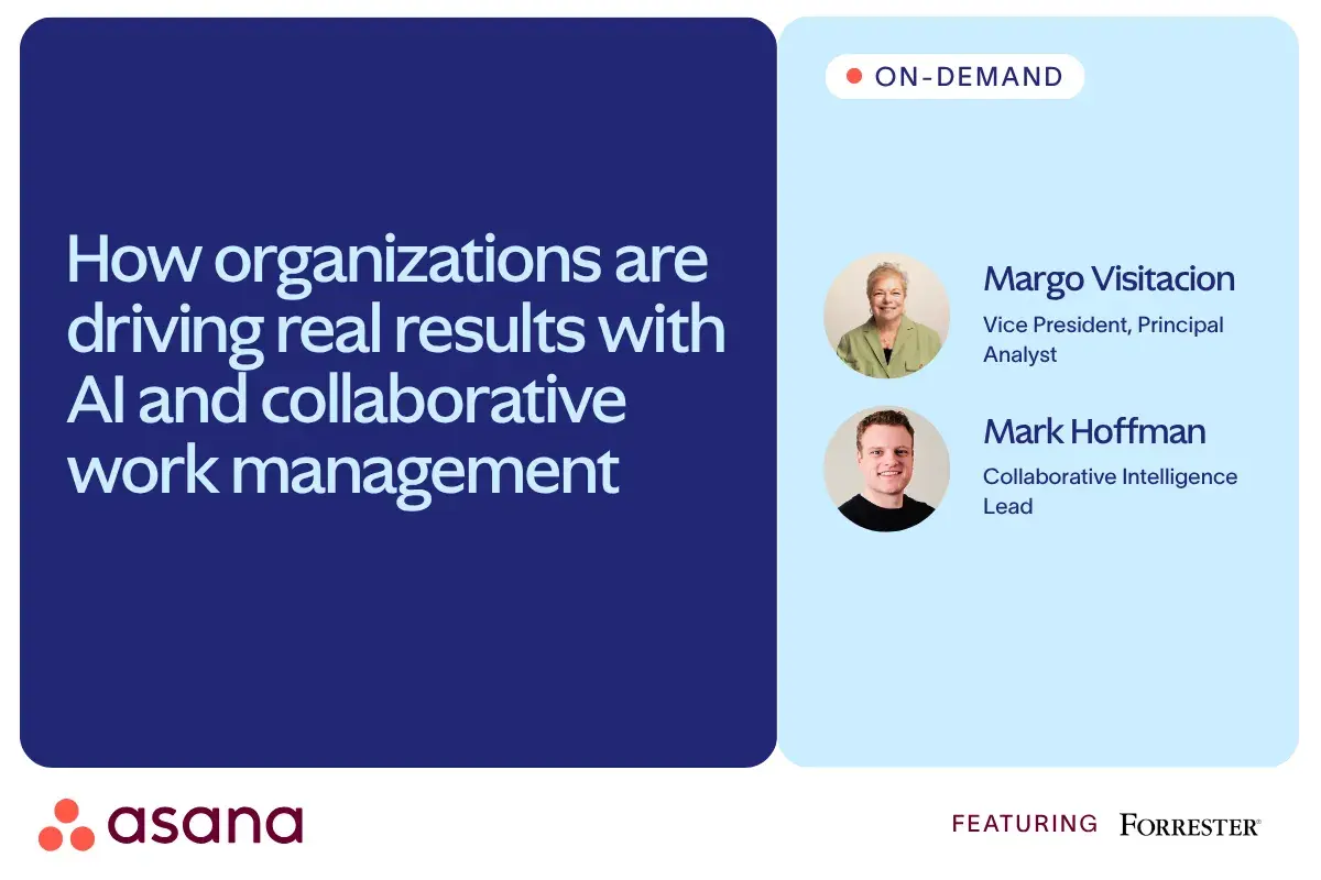 [Webinar] How leading organizations are driving real results with AI and collaborative work management