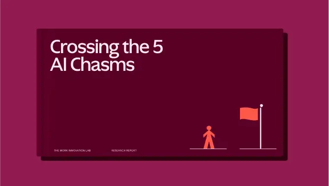 5 Chasms of AI Adoption Report