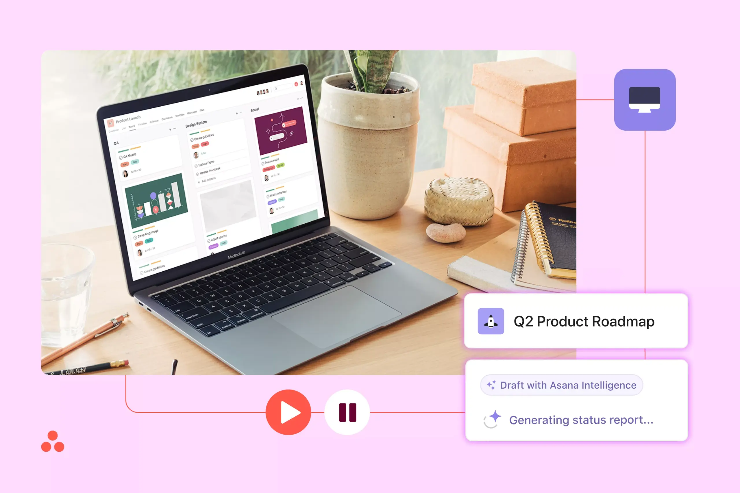 Asana on asana Product Development AI product UI