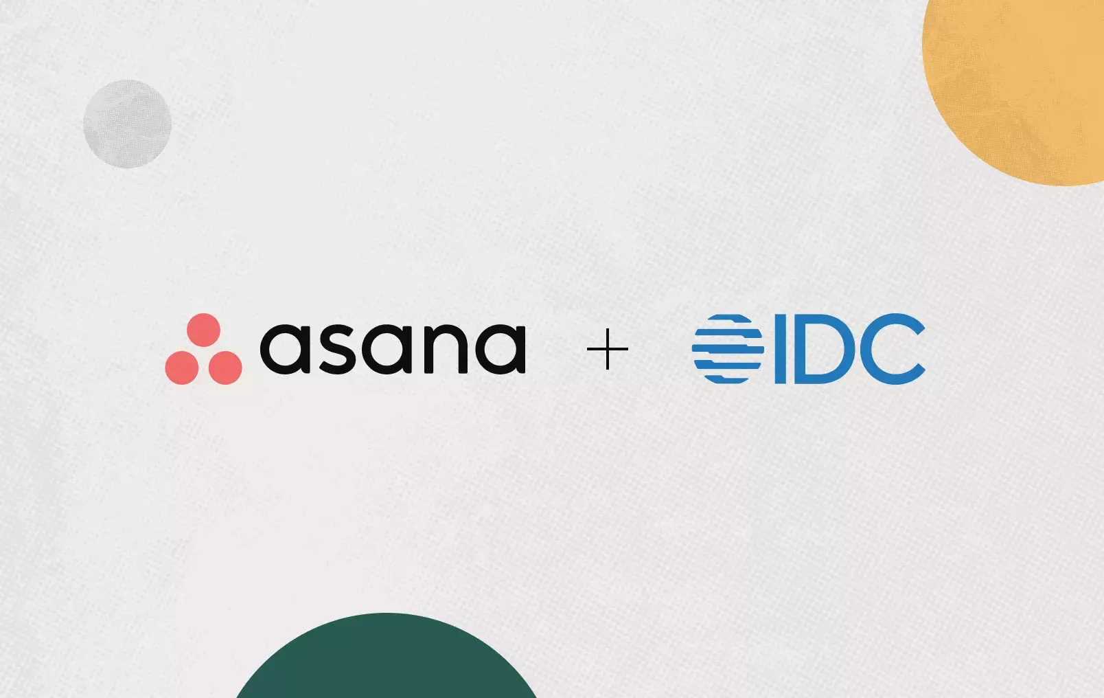 Imagem da Asana + IDC