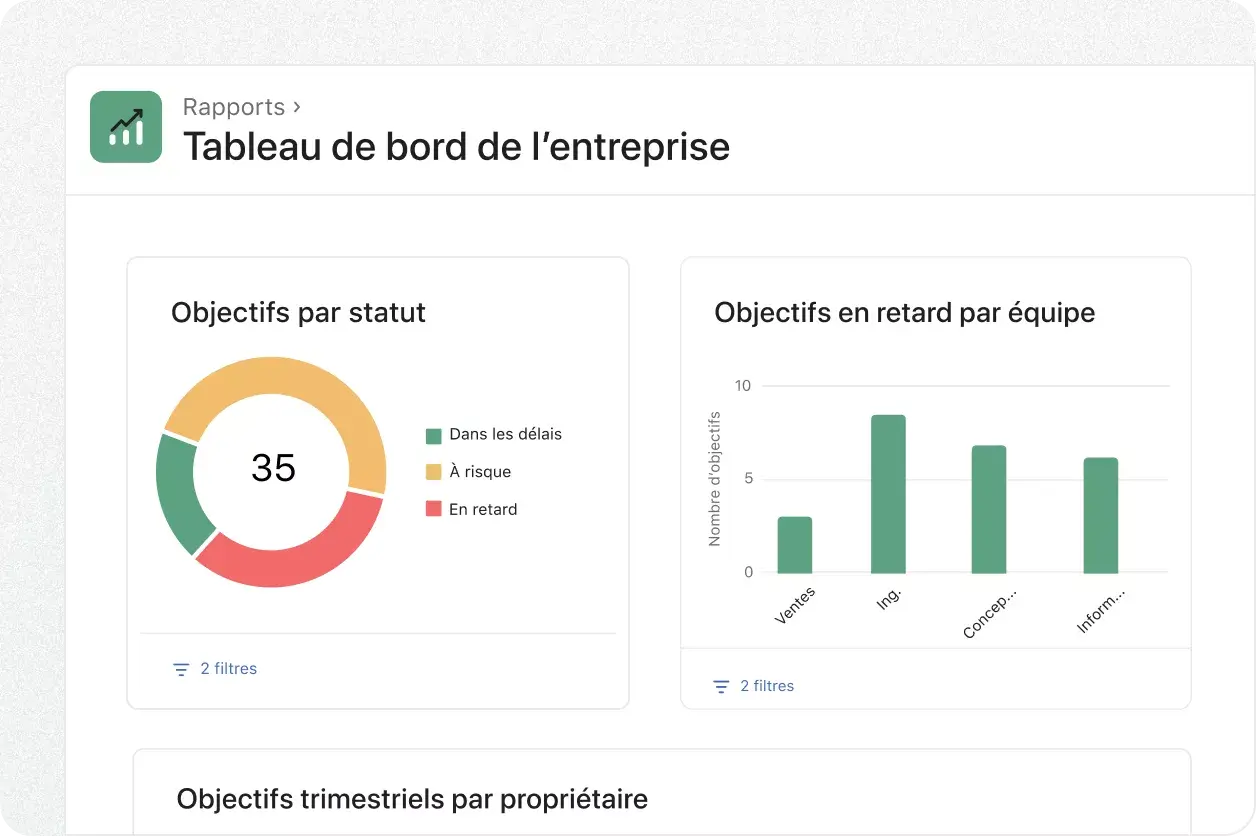 Icône Suivez la progression