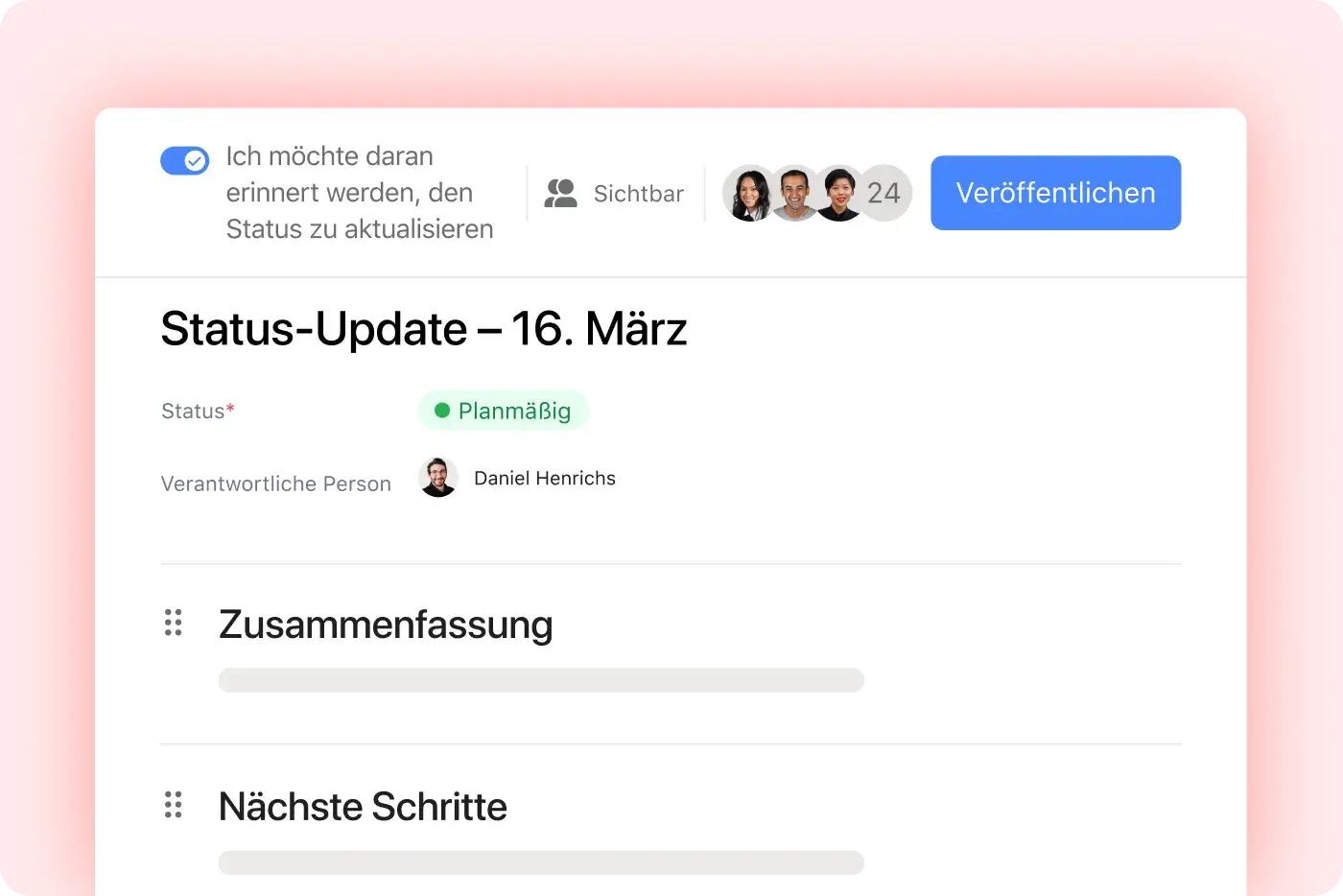Standardize updates across the org