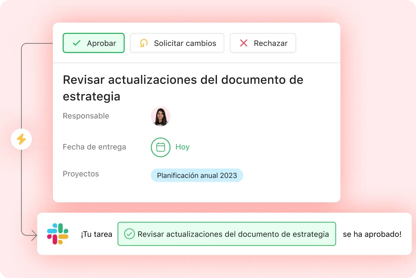 Ícono Implementa automatizaciones en todas las herramientas